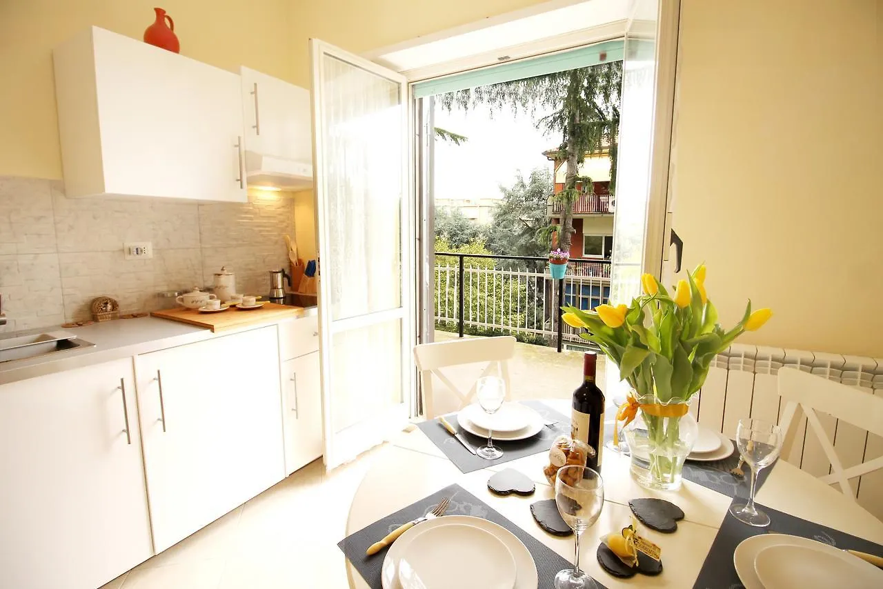 Lägenhet Elegant Terrace Home Near St. Peter Rom Italien
